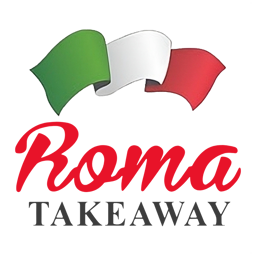 Roma Takeaway Castlepollard logo.